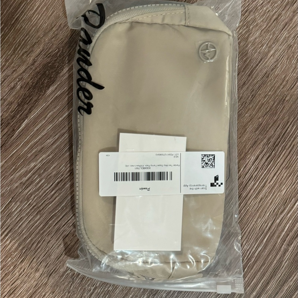 Cream Fanny Pack/Crossbody